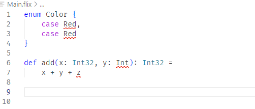 Inline Diagnostics